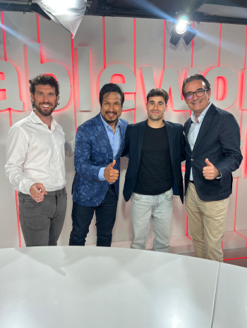 Entrevista de TRIVOX en Cableworld Elche, presentando los próximos conciertos.