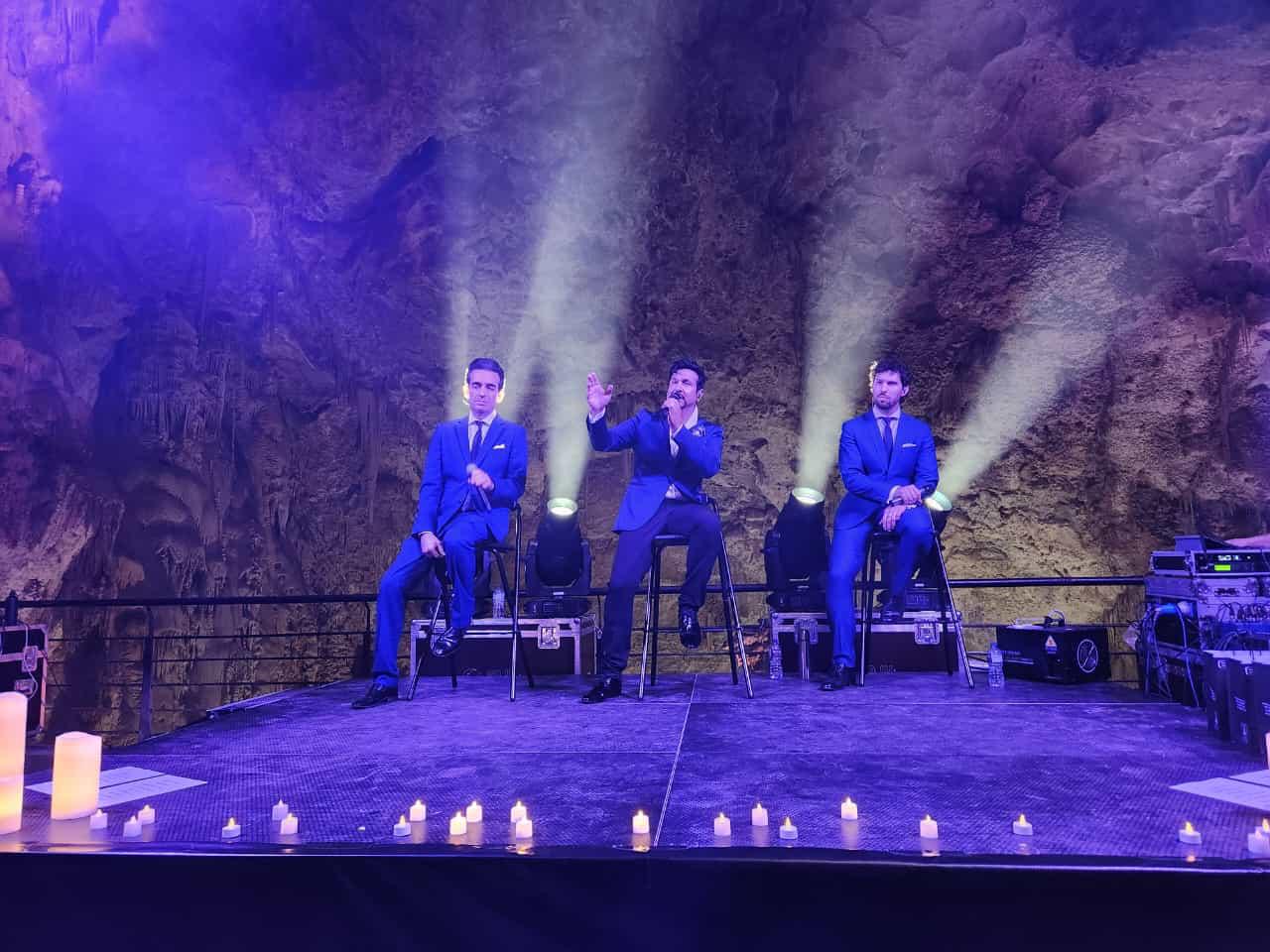 TRIVOX continua su gira en las Cuevas del Canelobre, Busot